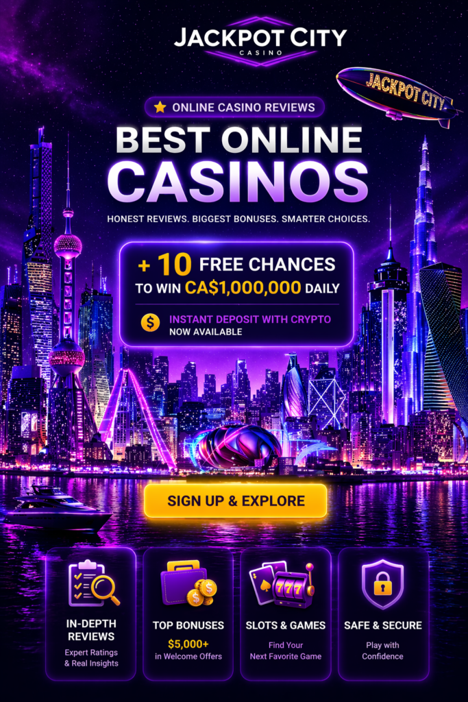 Jackpot City Casino review – best online casino for Canadian players